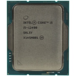 מעבד אינטל דור 12 INTEL I5-12400 Tray 6CRS 117W LGA1700