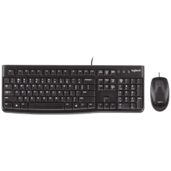 סט מקלדת ועכבר חוטי Logitech MK120