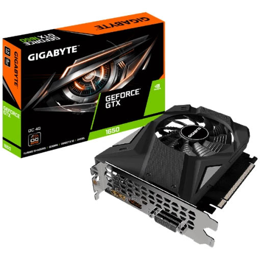 כ.מסך GIGABYTE GEFORCE GTX 1650 D6 OC 4G GV-N1656OC-4GD rev2.0