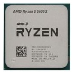 מעבד AMD Ryzen R5 5600X Tray 6 Cores Threads 12 Up to 4.6Ghz