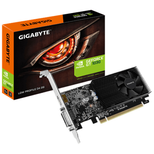 כרטיס מסך Gigabyte GT 1030 2GB DDR4 DVI HDMI