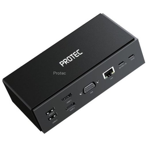 USB/USB-C DUAL DISPLAY Docking Station PROTEC