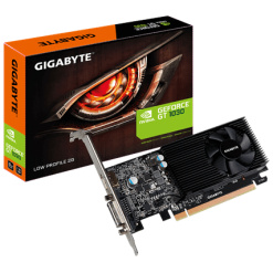 כרטיס מסך Gigabyte GT 1030 2GB DDR5 DVI HDMI Low Profile