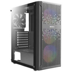 Antec NX290 Mid Tower Tempered glass side
