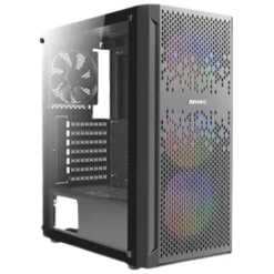 Antec NX290 Mid Tower Tempered glass side