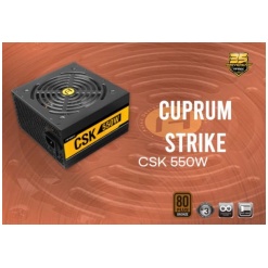 ספק כוח ANTEC CSK 550W 80 Plus Bronze Non Modular120mm Fan Atx