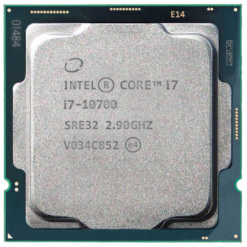 מעבד אינטל דור 10 Intel Core i7-10700 Tray 4.8Ghz 8 Cres 16 Trds