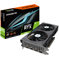 כ.מסך Gigabyte RTX 3060 12GB EAGLE OC 2.0 PCIE4.0 LHR