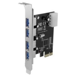 כרטיס USB3.0 x4 PCI-E Card