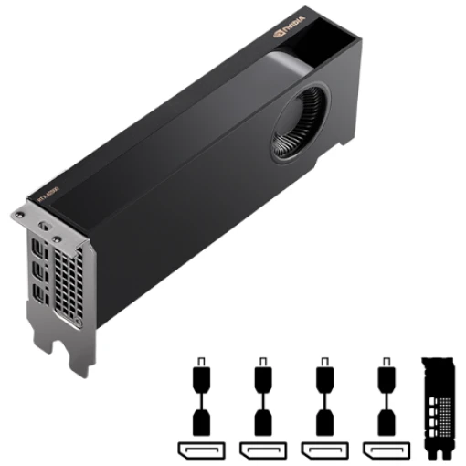 כרטיס מסך PNY Ampere RTX A2000 6GB GDDR6 PCIE4.0X16 4XmDP