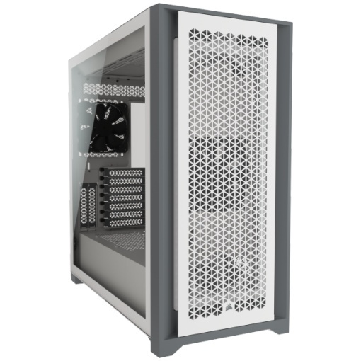 מארז CORSAIR 5000D AIRFLOW Tempered Glass White ATX