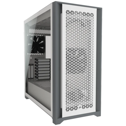 מארז CORSAIR 5000D AIRFLOW Tempered Glass White ATX