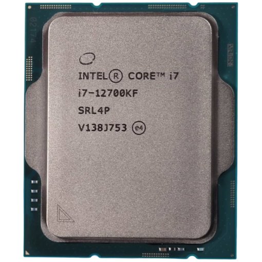 מעבד דור 12 INTEL I7-12700KF Tray 12 Cores 5Ghz NO GPU NO FAN