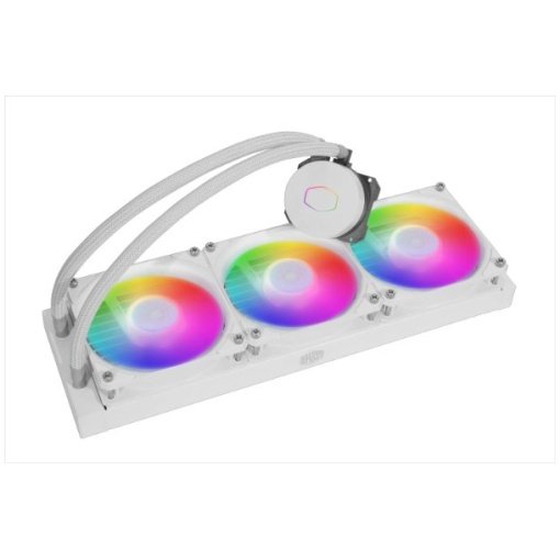 קרור נוזלי לבן Cooler Master ML360L V2 ARGB White 360MM