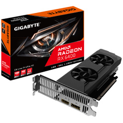 כרטיס מסך Gigabyte Radeon RX 6400 D6 LOW PROFILE 4G HDMI DP