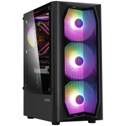 CASE ZALMAN MID TOWER N4 REV.1 RGB TEMPERED GLASS