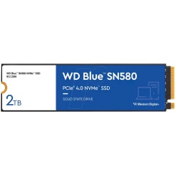 WD 2TB SSD M.2 PCIe 4.0x4 SN580 BLUE
