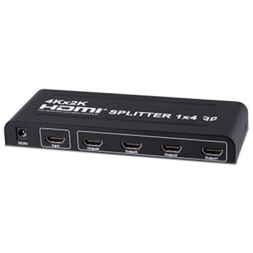SPLITTER HDMI 1 X INPUT & 4 X OUTPUT PROVISION