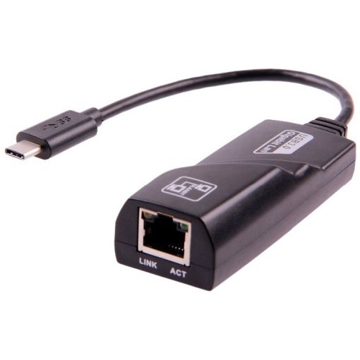 USB 3.1 TYPE C TO LAN CARD 1GIGA Gold Touch