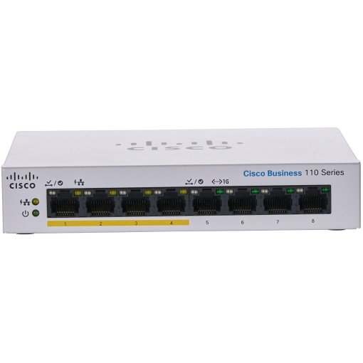 SWITCH 8PORT 1G 4XPoE4X Non PoE 32W CISCO