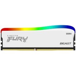 16GB DDR4 3200MHz Kingston FURY Beast White-RGB