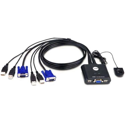 2 PORT USB / VGA KVM SWITCH ATEN