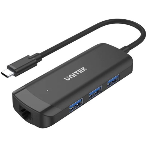 HUB TYPE-C TO LAN + 3 X USB 3.0 Unitek