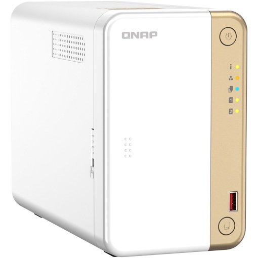 QNAP NAS TS-262-4G/Up to 2.9 GHz/Intel Dual-Core 2.5GbE