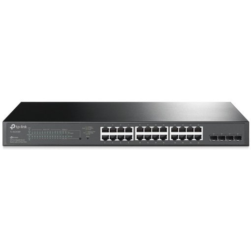 SWITCH 28PORT WITH 24PORT POE 250W TP LINK