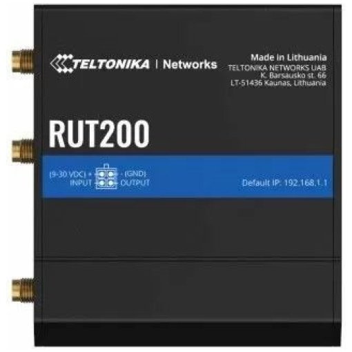 INDUSTRIAL CELLULAR ROUTER RUT200