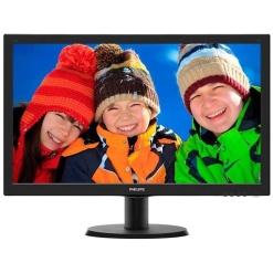 PHILIPS 24" 243V5QHABA VGA DVI HDMI SPEAKERS