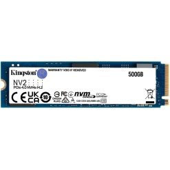 KINGSTON SSD 500GB NV2 PCIe NVMe 4.0 x4 M.2 2280