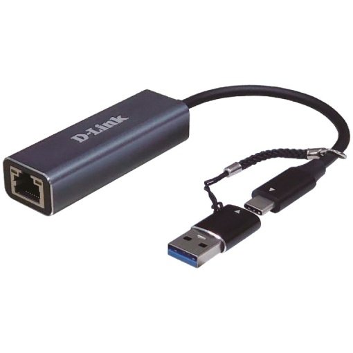 USB-C/USB to 2.5G Ethernet Adapter D-Link